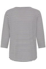 Shirt Jade Tee in Salute Stripe