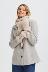 Handschuhe Nanna Mittens 1 in String Melange