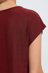 T-Shirt Amarissa in Rhythmic Red