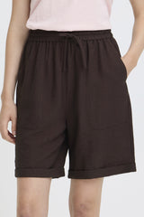 Shorts Frese in Braun