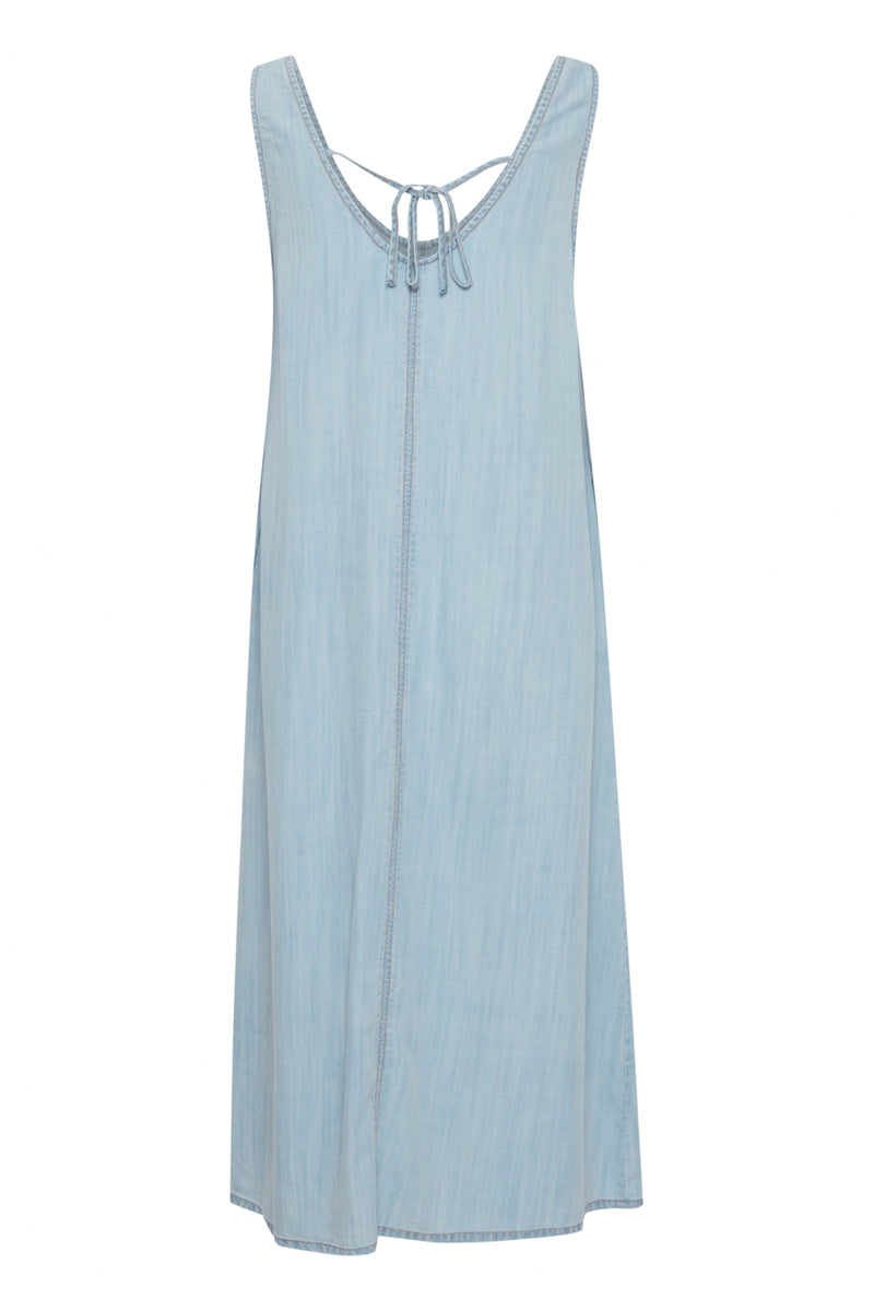 Kleid Lana in Light Blue Denim