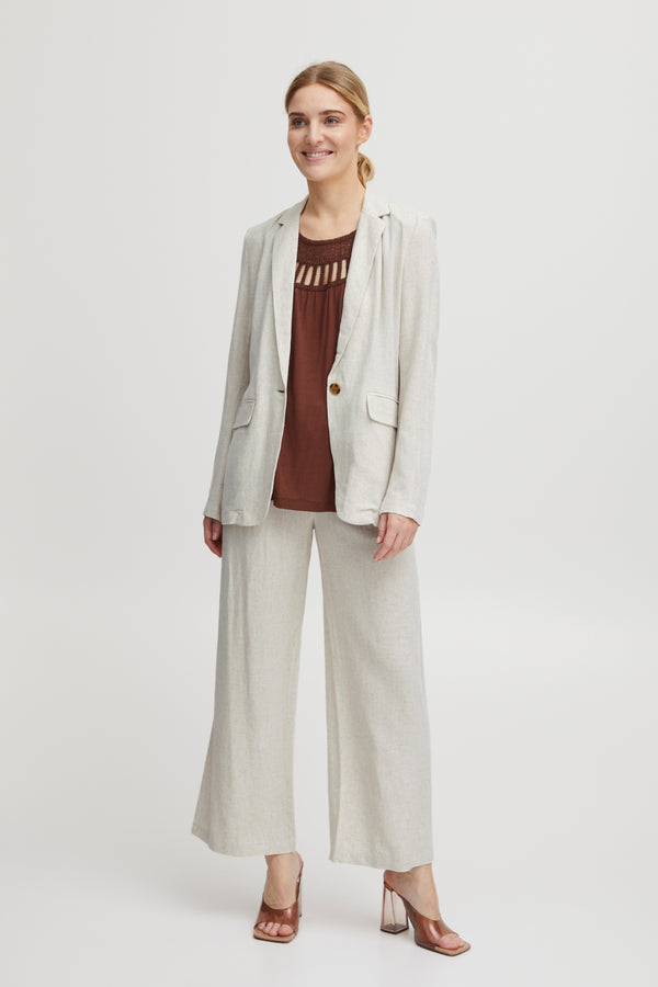 Hose Johanna in Nature Linen