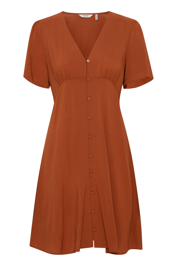 Kleid Josa V- Neck in Picante