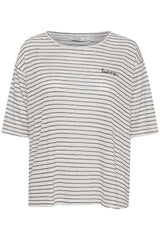 T- Shirt Penila in Cappuccino Mix
