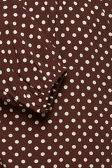 Bluse Josa Loose in Chicory Coffee