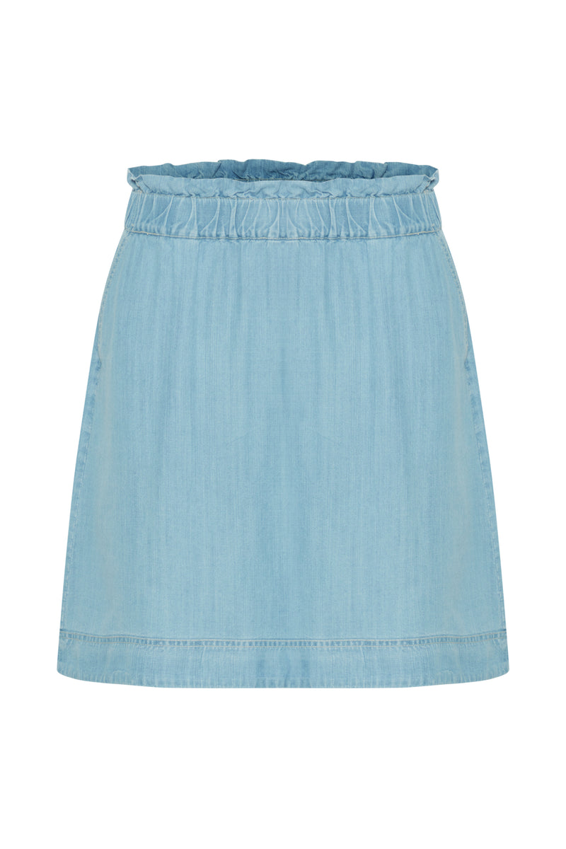 Rock Lana Heavy Woven in Light Blue Denim