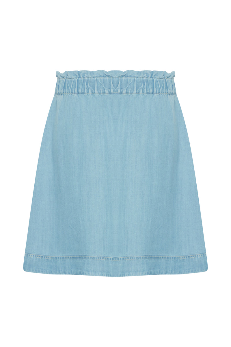 Rock Lana Heavy Woven in Light Blue Denim