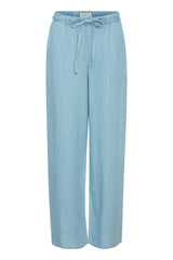 Hose Lana Heavy Woven in Light Blue Denim