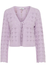 Cardigan Najo in Orchid Bloom