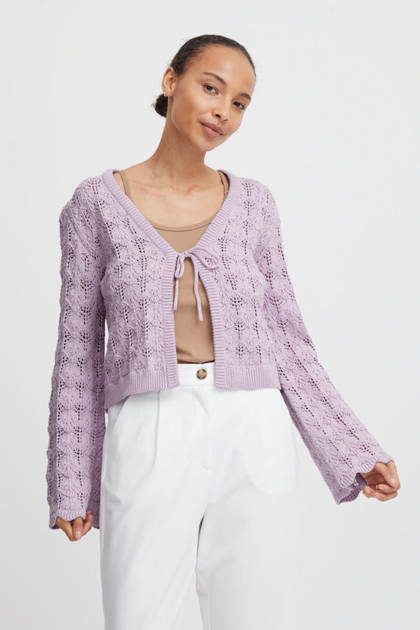 Cardigan Najo in Orchid Bloom