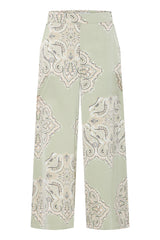 Paisley-Print Culotte – Ankle Length – Modell Jannik