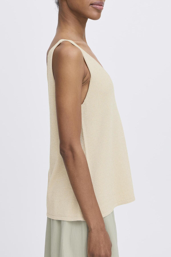 Glitzerndes Top – Mobbe in Frosted Almond
