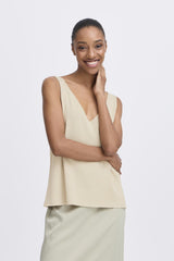 Glitzerndes Top – Mobbe in Frosted Almond