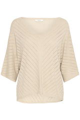 Fledermaus Pullover – Mobbe in Frosted Almond