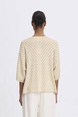 Fledermaus Pullover – Mobbe in Frosted Almond