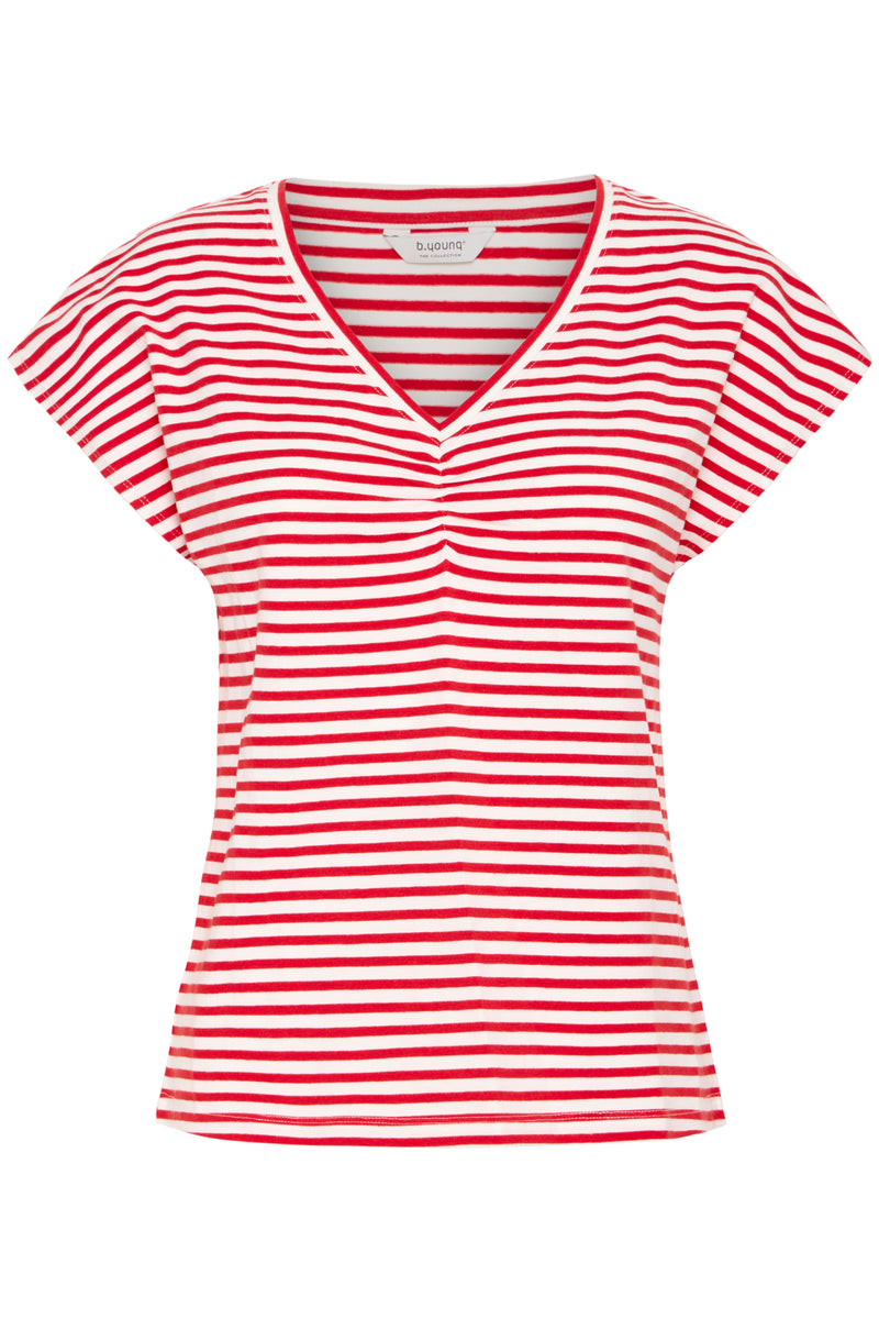 Pandinnea V-Neck T-Shirt – Feminin & Frisch mit maritimer Note