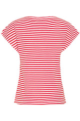 Pandinnea V-Neck T-Shirt – Feminin & Frisch mit maritimer Note