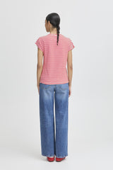 Pandinnea V-Neck T-Shirt – Feminin & Frisch mit maritimer Note
