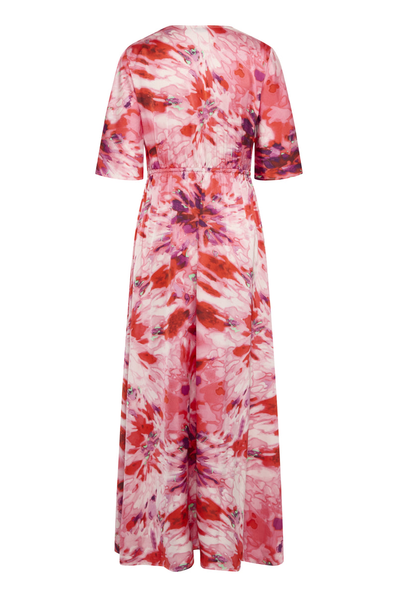FARINELA Maxikleid – Feminin & farbenfroh mit künstlerischem Print