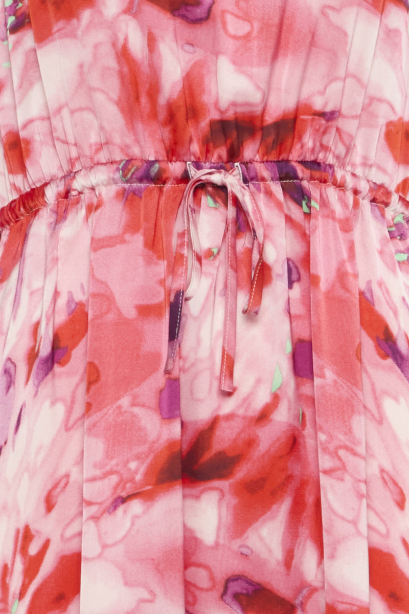 FARINELA Maxikleid – Feminin & farbenfroh mit künstlerischem Print