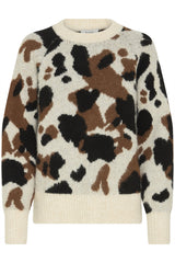 Pullover Omeo in Birch Cow