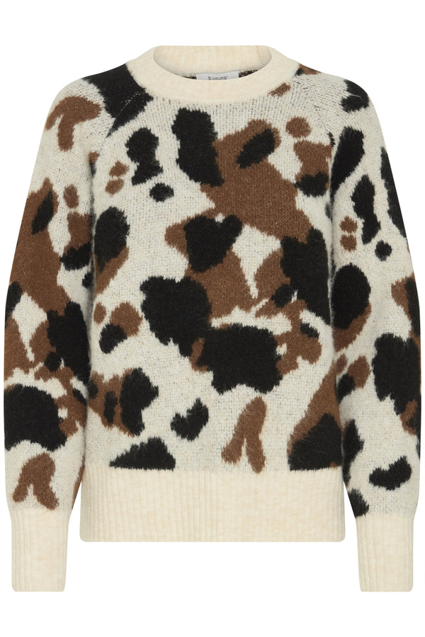Pullover Omeo in Birch Cow