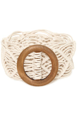 Gürtel Vrochet in Beige