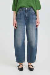 Jeans Kalluna in Mid Blue Denim