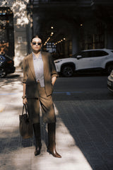 Shorts Danta Long in Sepia Melange