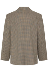Blazer Estolo in Sepia Check