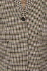 Blazer Estolo in Sepia Check