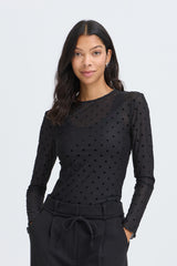 Top Shirley Dot in Meteorite