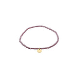 Armband Indie in Dark Purple/Gold