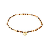 Armband Indie in Metallic Brown/ Gold
