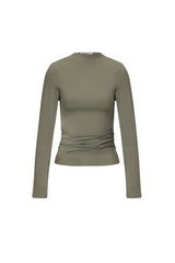 Langarmshirt Grün