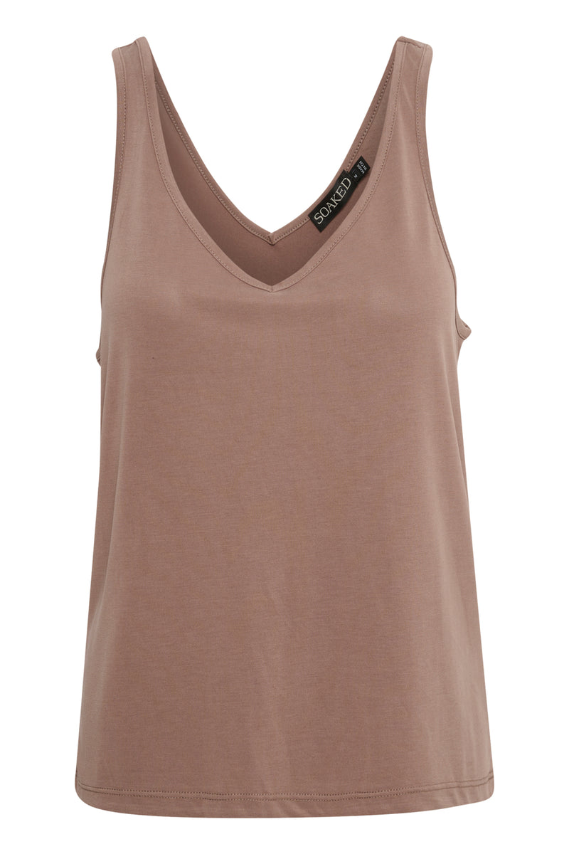 Tanktop Columbine in Brown Lentil