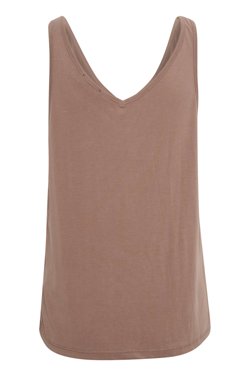 Tanktop Columbine in Brown Lentil