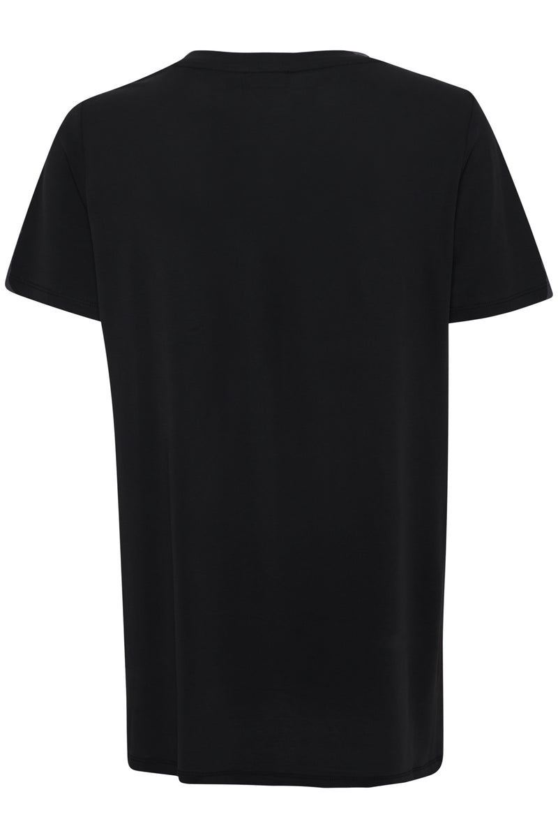 T- Shirt Columbine Oversized in Black