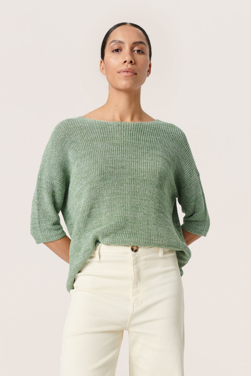 Pullover Tuesday in Loden Frost Melange