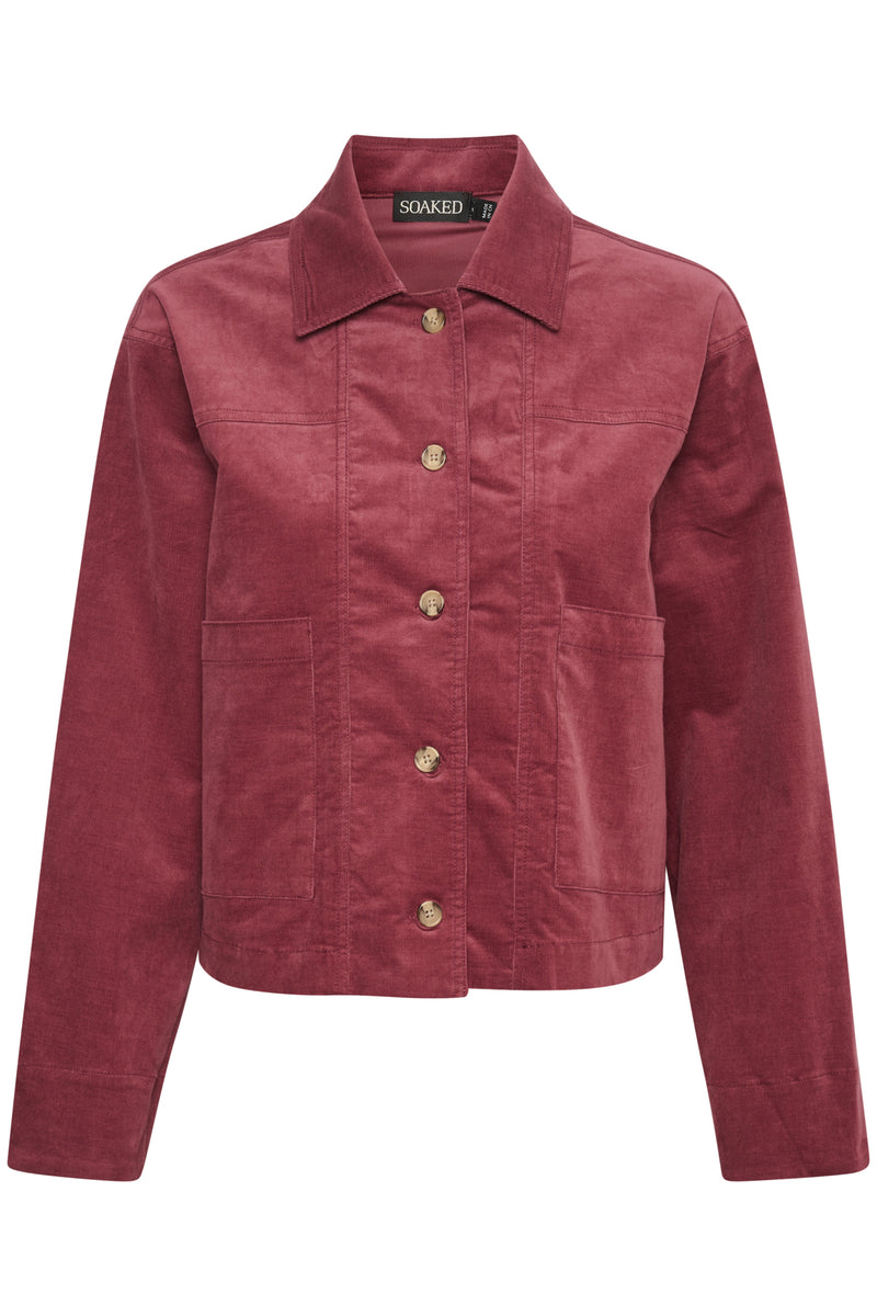 Jacke Jill in Burgundy