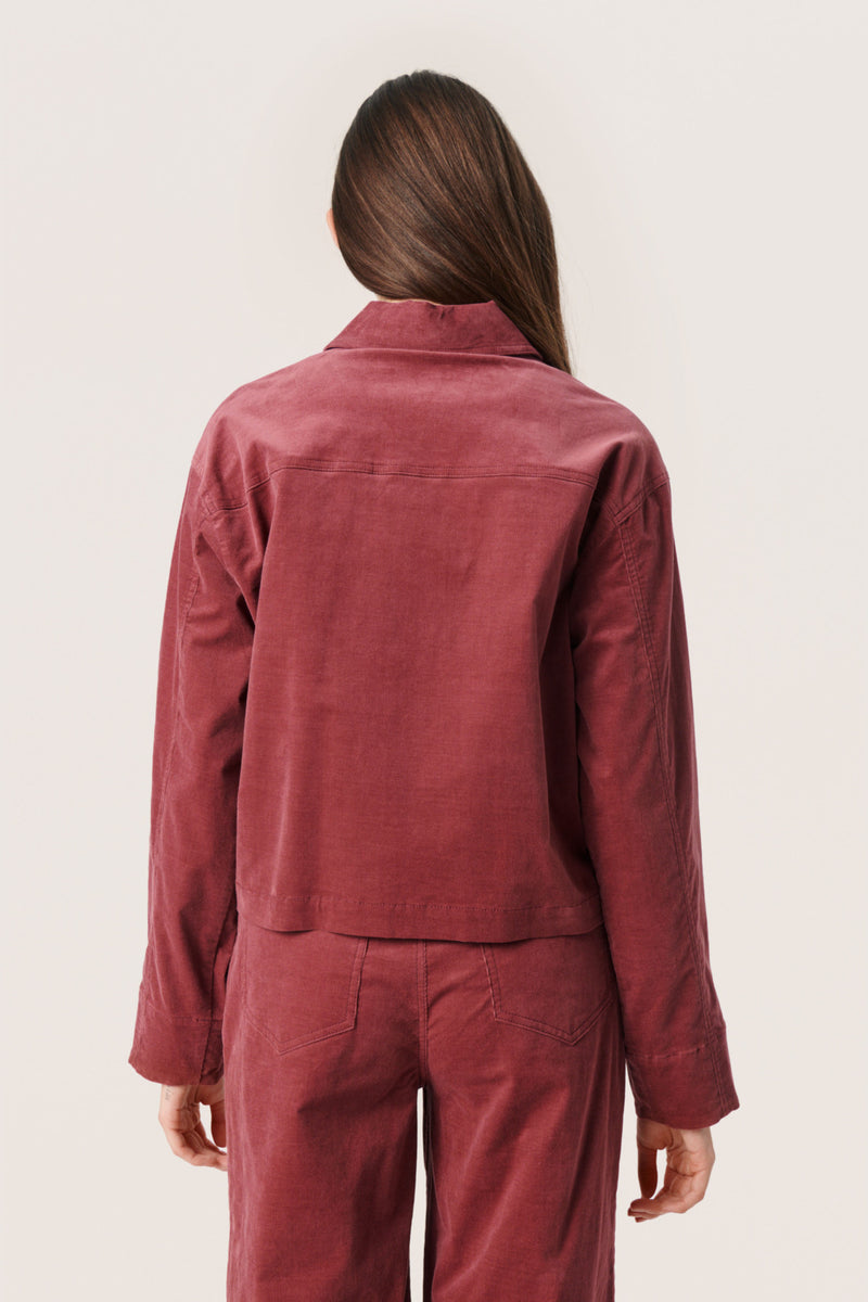 Jacke Jill in Burgundy