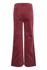 Hose Jill in Burgundy