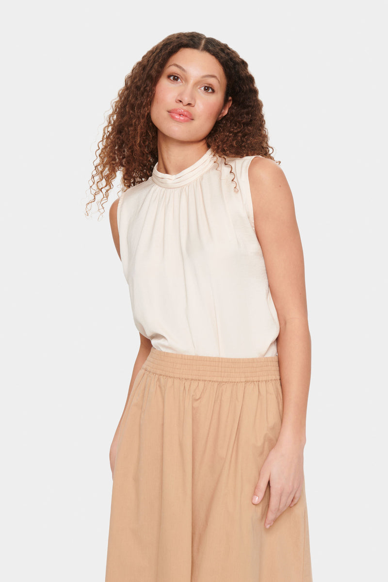 Bluse Aileen in Creme