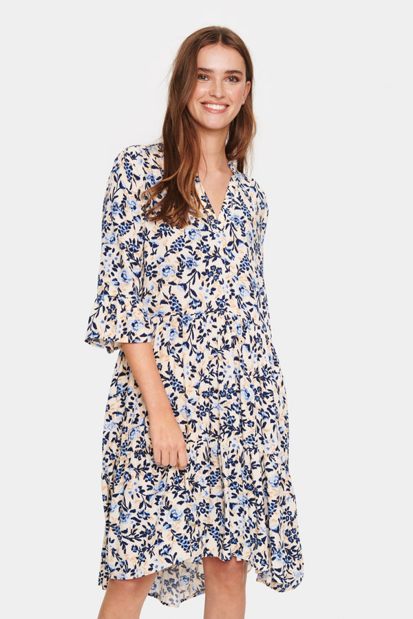 Kleid Eda in Creme Backyard