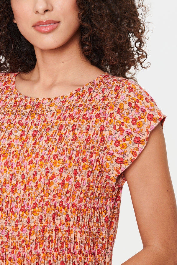 Kleid Gisla in Peach Bloom