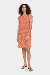 Kleid Gisla in Peach Bloom