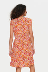 Kleid Gisla in Peach Bloom