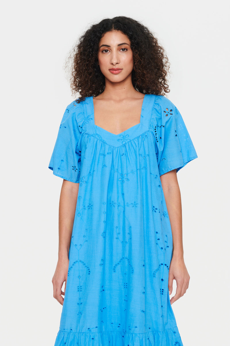 Kleid Mellani in Azure Blue