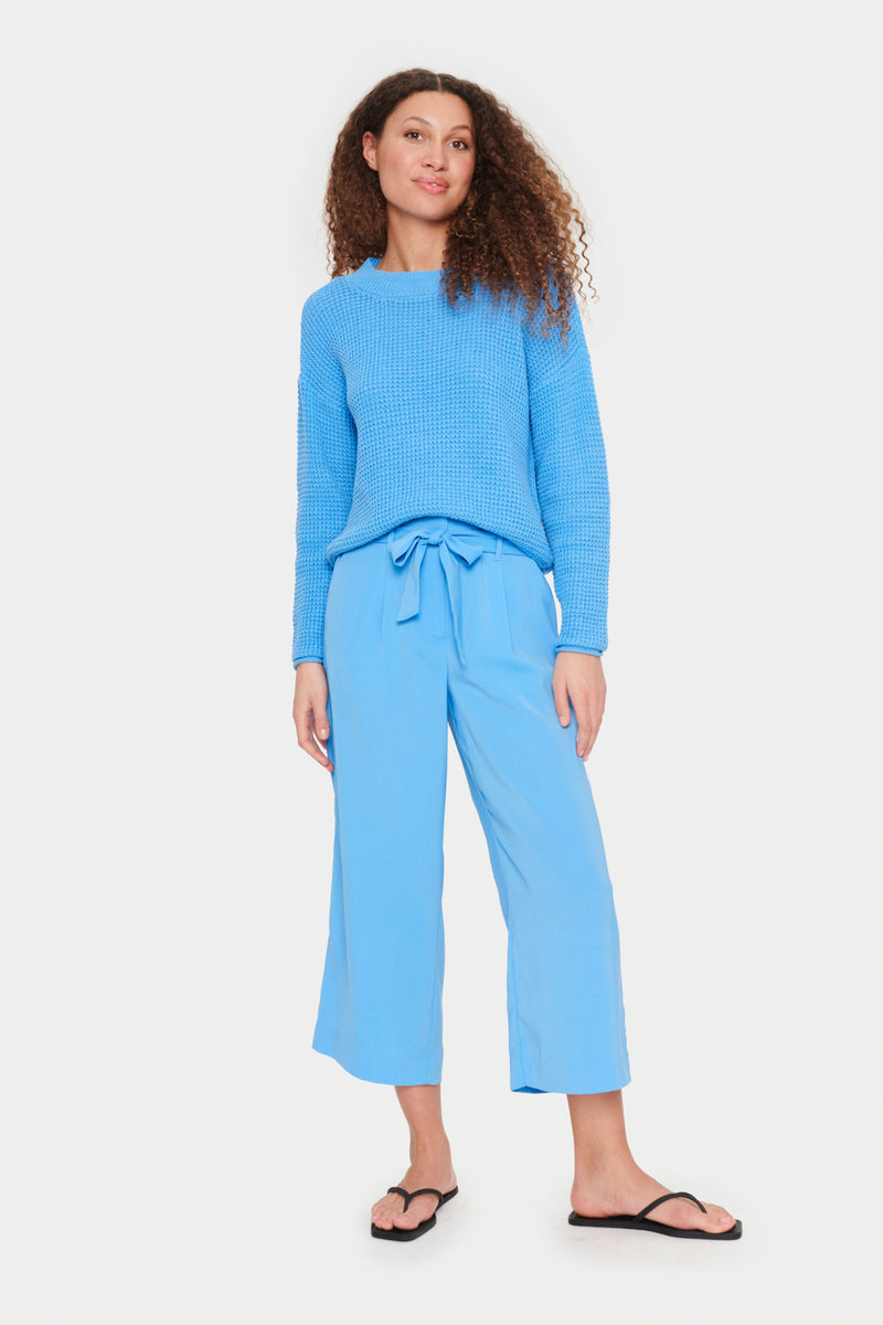 Hose Andrea Culotte in Azure Blue