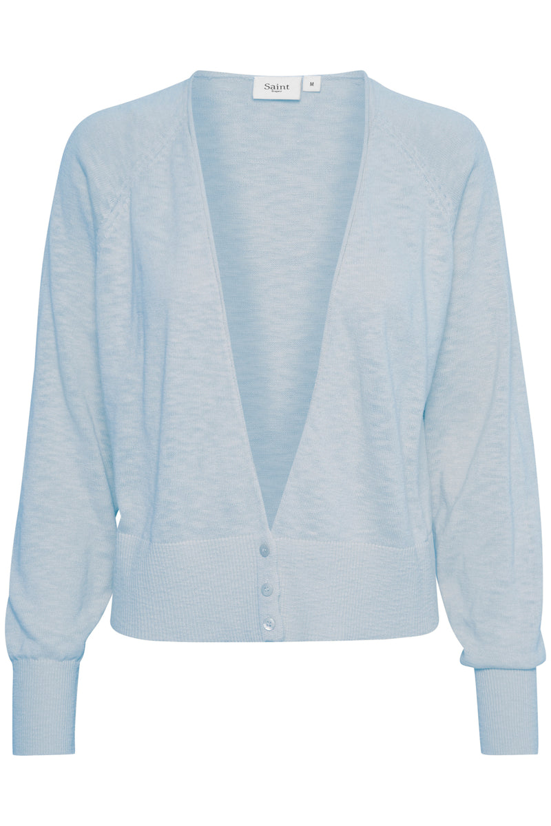 Cardigan Umay in Chambray Blue